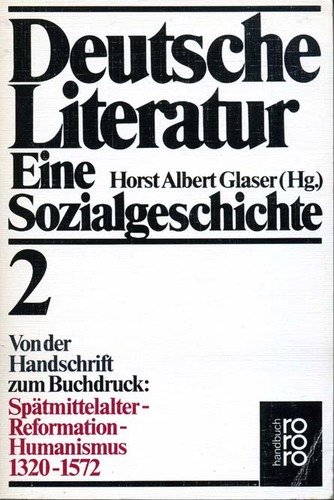 Deutsche Literatur, eine Sozialgeschichte II
