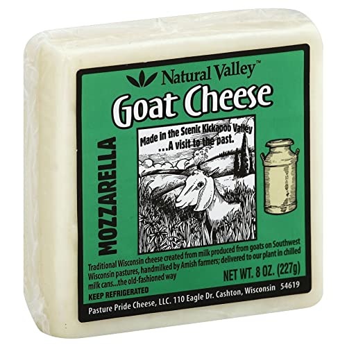 Natural Valley Cheese, Goat Mozzarella, 8 Ounce