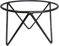 Suporte Tripé de Ferro para Vasos de 20cm Plantas de Chão (Ouro Velho)
