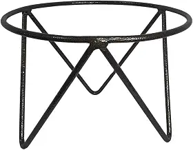Suporte Tripé de Ferro para Vasos de 20cm Plantas de Chão (Ouro Velho)