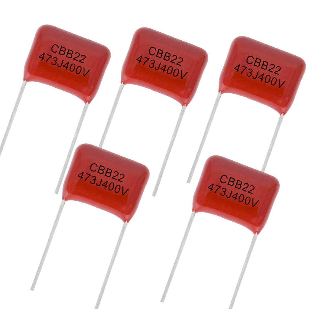 Sound harbor Guitar tone Capacitors 0.047uF 5 pcs Noise Reduction Capacitors for Electric Guitar (473J 400V)