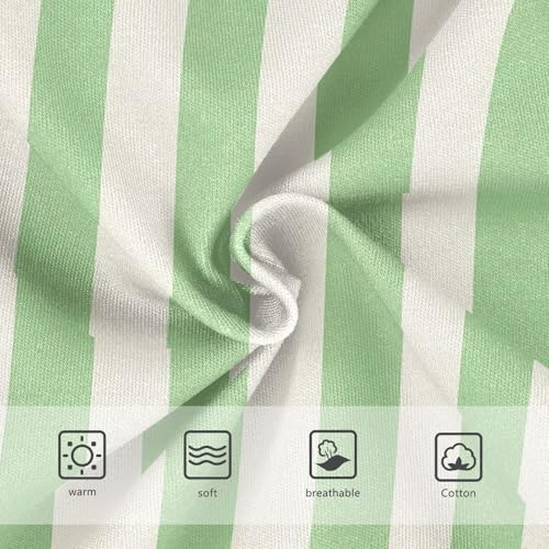 Green White Stripe Toddler Girls's Underwear 2T 23009063