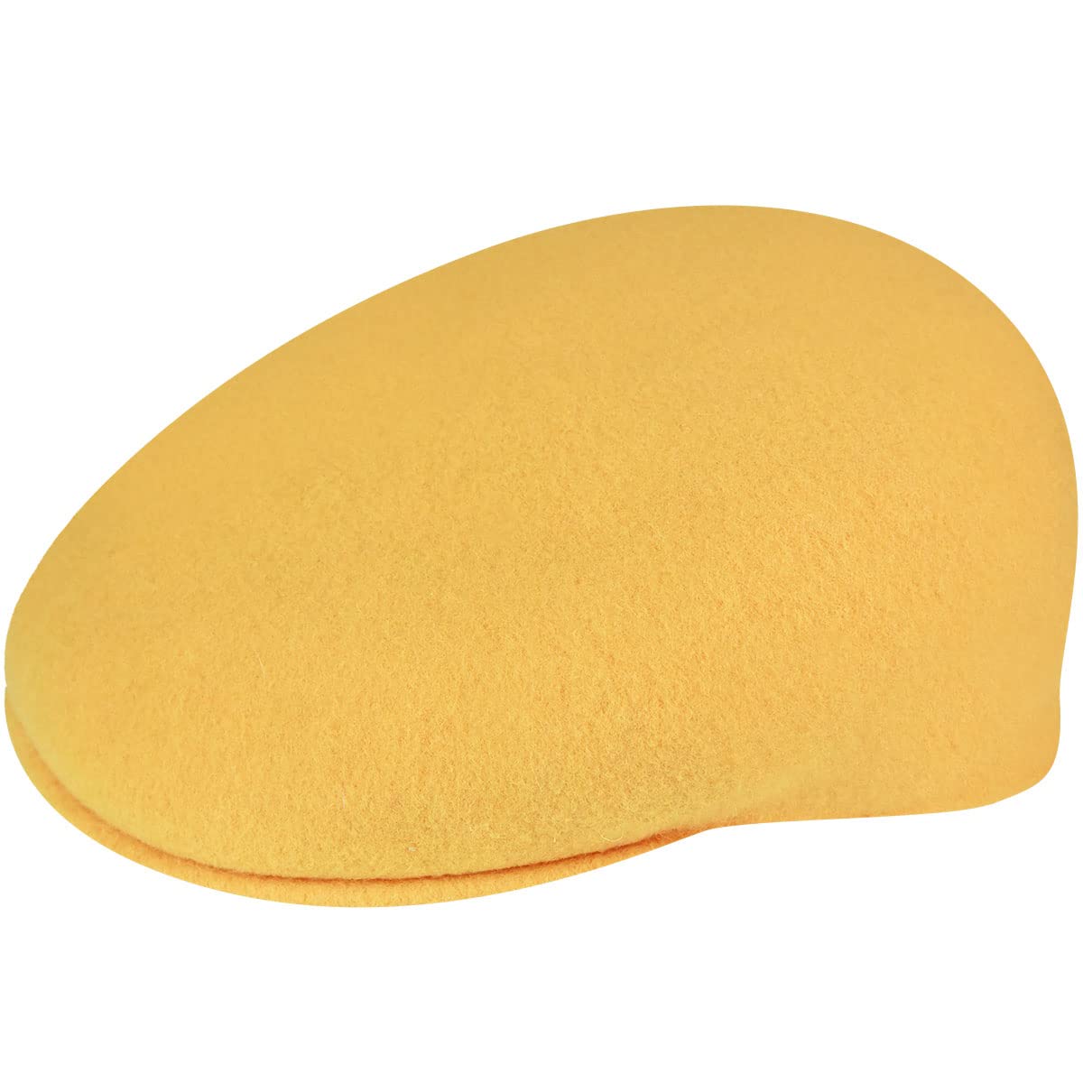 Kangol 504 Flat Cap by Women/Men - Men´s hat Wool with Peak All-Season Spring Summer Autumn Winter - L (58-59 cm) Yellow