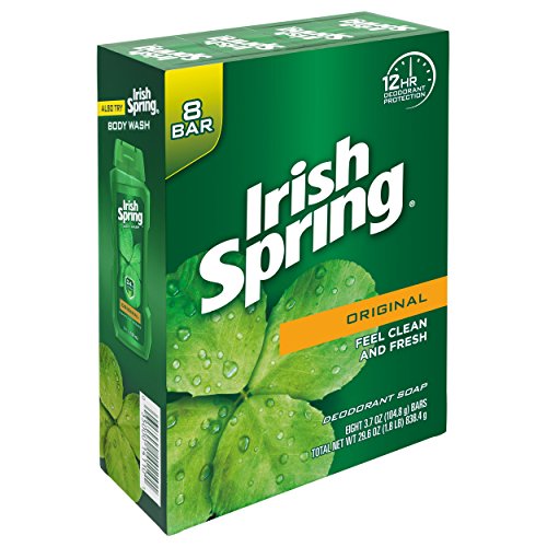 Irish Spring Deodorant Soap, Original Bar Soap (8 Count) #TOP1