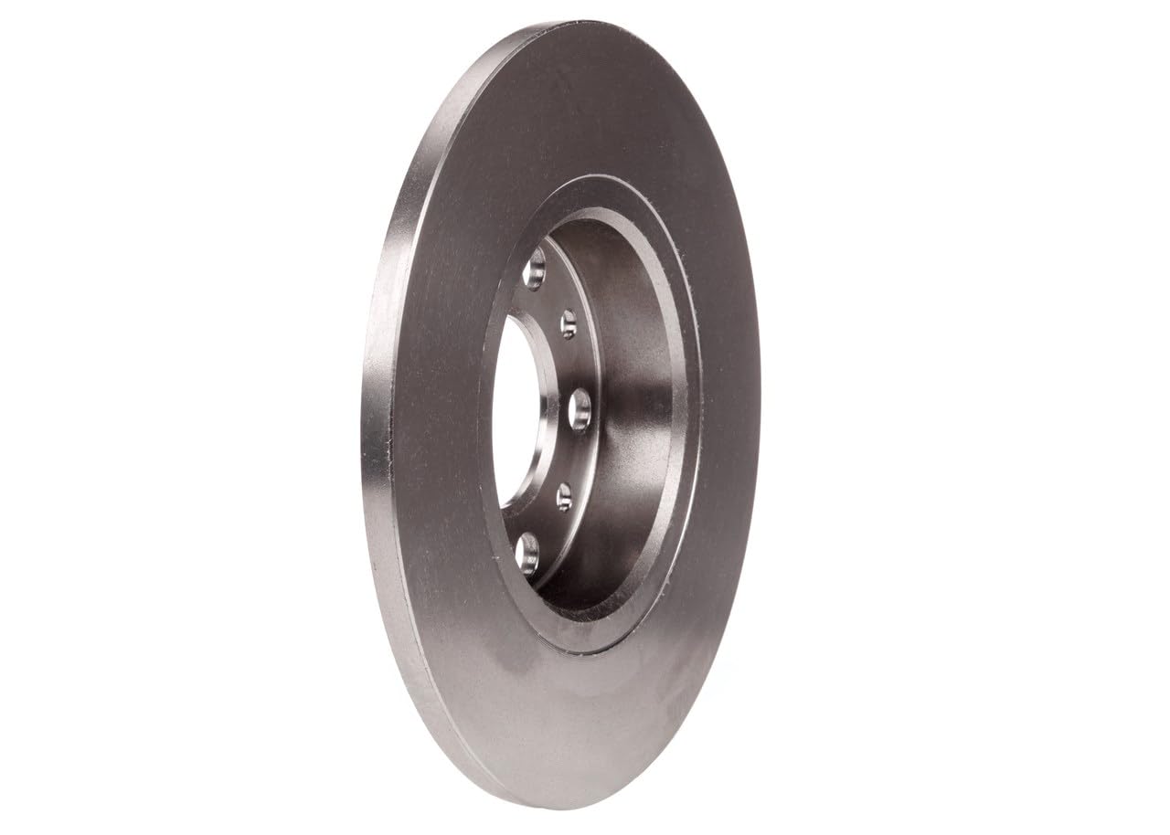 Juego de 2 Discos de Freno Bosch BD1155 - Discos Macizos de 278 mm - Eje Trasero - Certificación ECE-R90 - Frenado fiable, Rendimiento Estable, Protección Anticorrosión - 1 Juego de 2 Discos