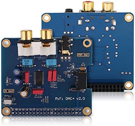 Rasp Pi HiFi DAC Hat PCM5122 Audio Sound Card Expansion Board, I2S Interface PiFi DIGI DAC + HiFi DIGI Digital Audio Card for 3 Model B 2B / B