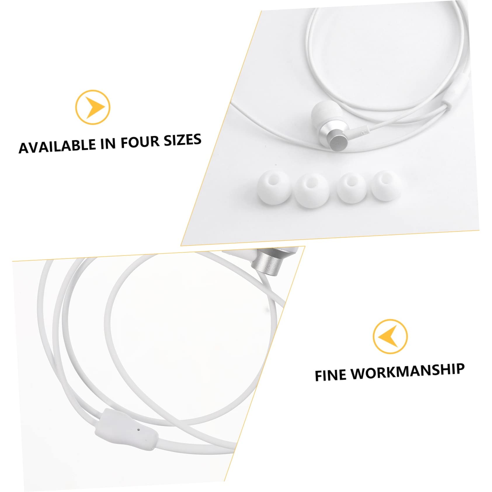 DOITOOL 2pezzi Cuffie In-ear Pratiche Compatibili Auricolari Per Vr Glasses Design e Materiali Resistenti Per