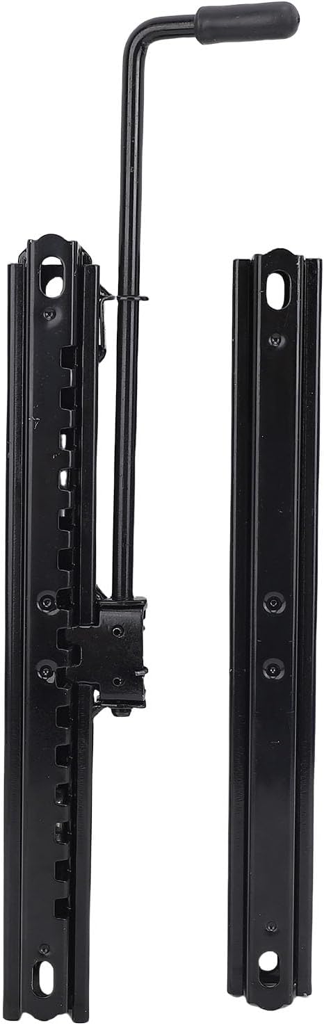 310mm Seating Slide Rail | Robust Cold Rolled Steel Adjustable Sliding Track | Replacement for Automotive/RV/Truck Seats | Manual Adjustment, 90mm Travel