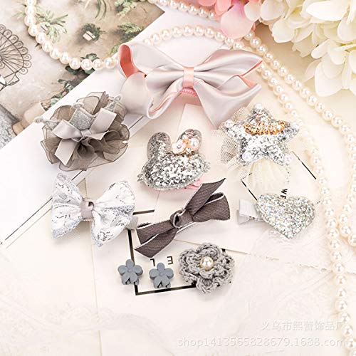 Set da 36pcs Mollette per Capelli e Elastici