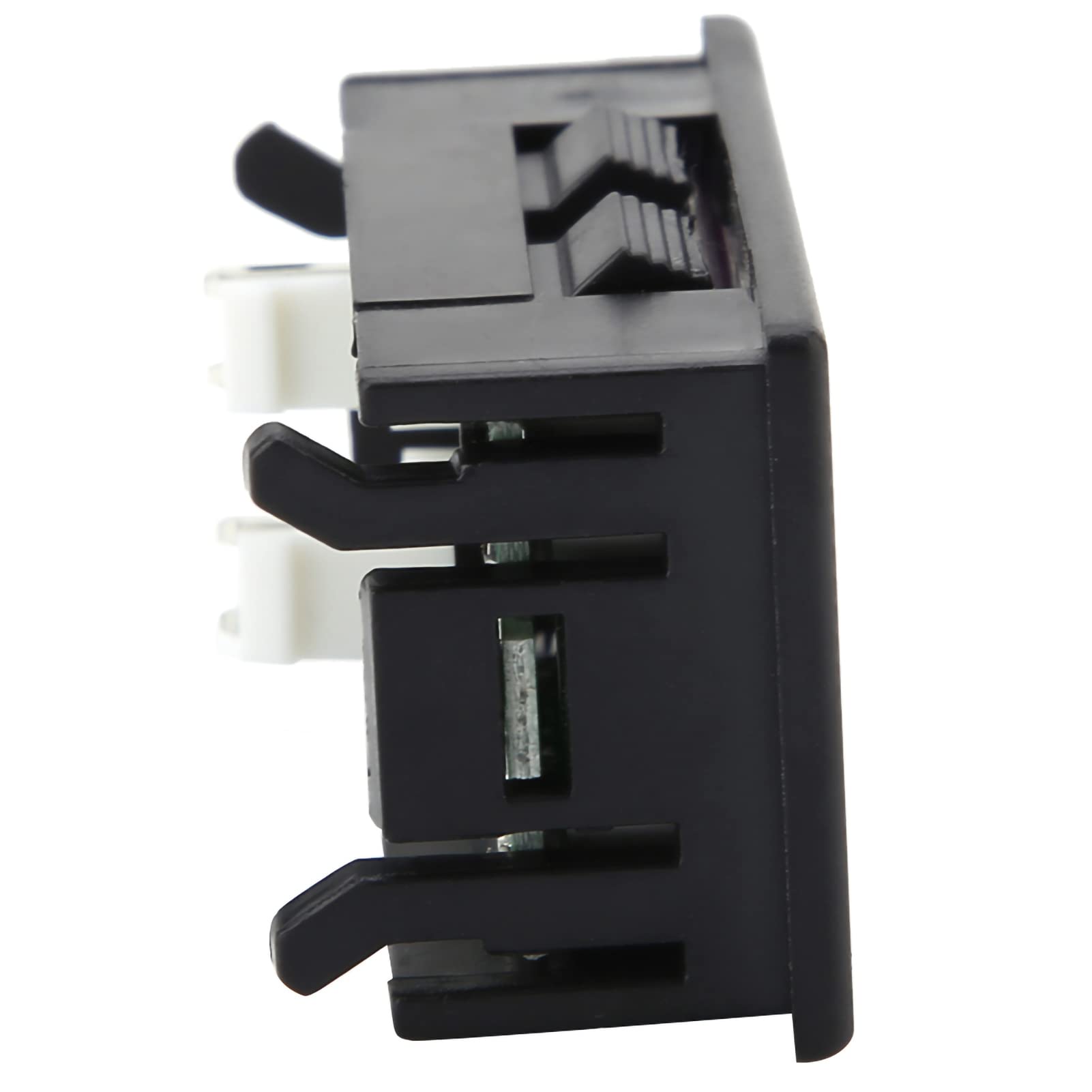 Amperometro digitale Alta precisione 3 cifre Modulo rivelatore di corrente Amp Monitor di misurazione Pannello di misurazione DC 0-1A (Giallo)