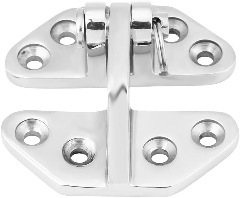 Keenso Stainless Hinges Marine, Heavyduty 316 Stainless Steel Boat Hinges with Removable Pin Marine Boat Hardware