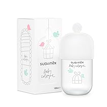 Suavinex, Baby Cologne, Colonia Baby Classica, Colonia Baby a Basso Contenuto di Alcol, Non Macchia i Vestiti, Aroma Fresco e Delicato, Acqua Profumata Bambini, con Spray, 100 ml