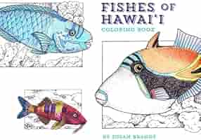 Fishes of Hawaii Coloring Book: Susan Kelly, Thomas Kelly
