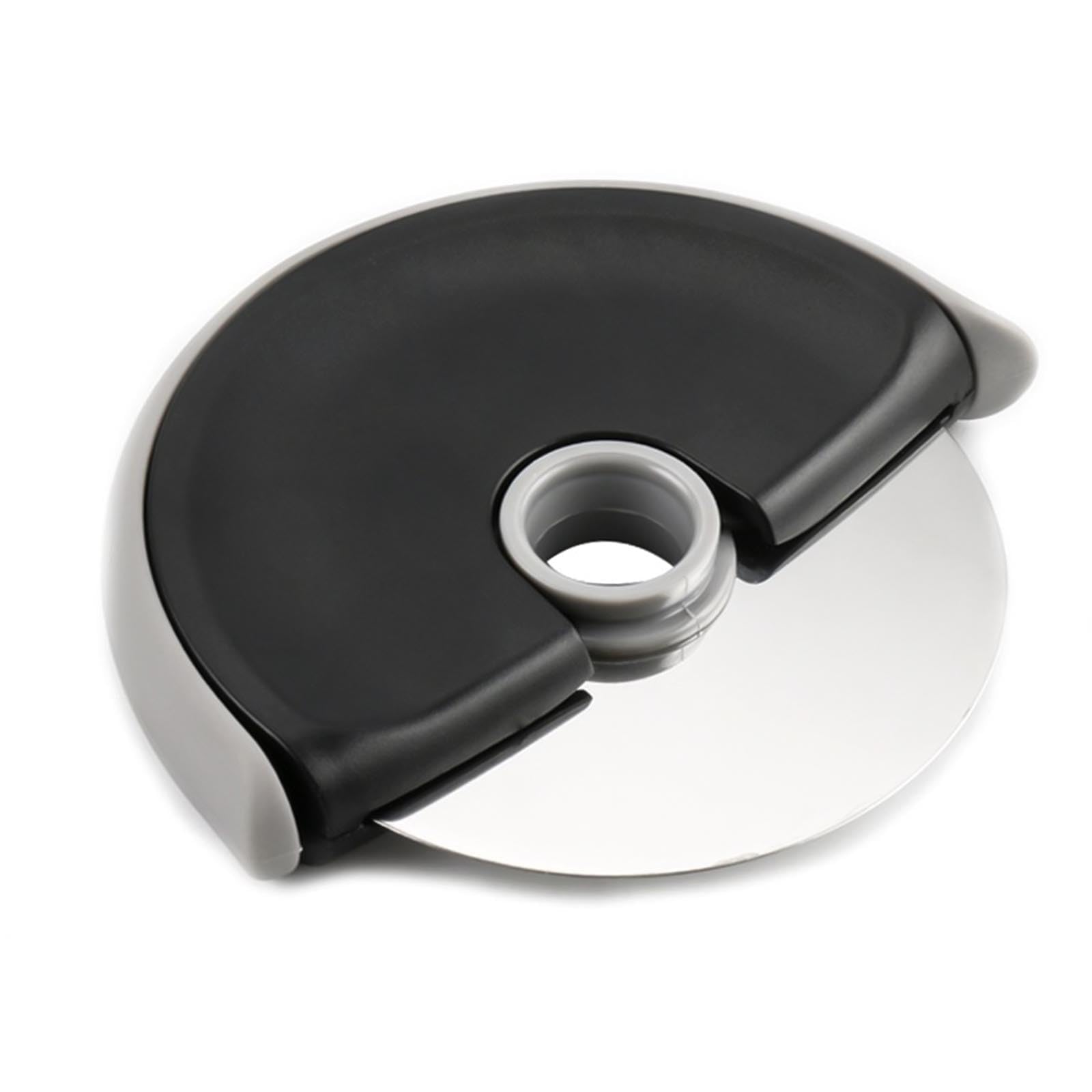KASTWAVE Pizza Cutter Wheel, Stainless Steel Pizza Slicer, Pizza Knife Wheel Compact, with Blade Protectors, Use for Pizza, Dough, Bread Ect, Easy-Clean