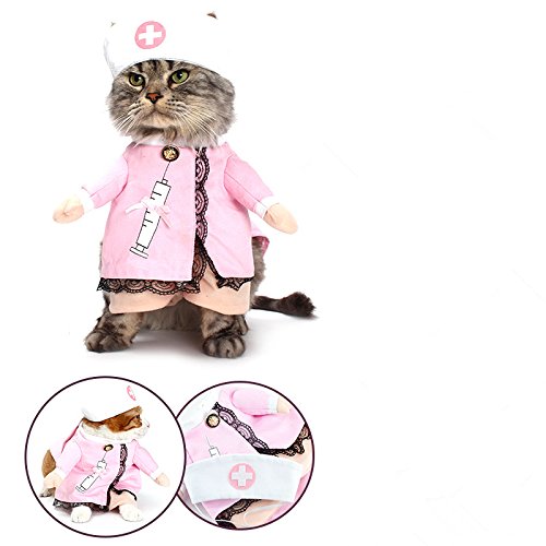 UEETEK Roupas para Animais de Estimação, Fantasia de Cosplay, Fantasia de Cachorro, Roupa de Festa E