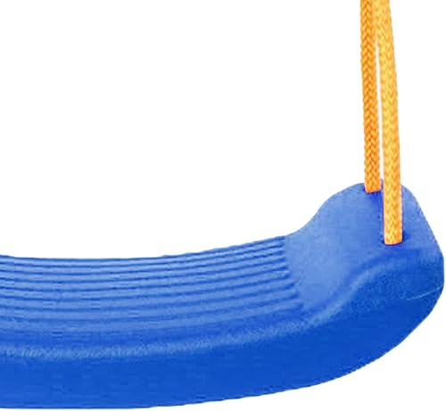 Miniatura 8 de Asiento de columpio de plástico para niños con revestimiento termoplástico cómodo Swingset para cuerda/columpio de árbol adecuado para exteriores e