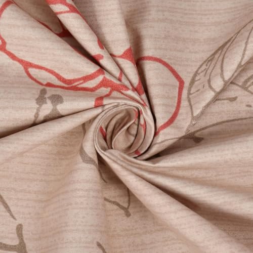 Image of King Size Fitted Bedsheet for Double Bed | 300 TC Cotton Feel Microfiber | All Around Elastic with 2 Frill Pillow Covers | Soft & Durable | (PetalPulseFrill, Fitted - Double72x72)