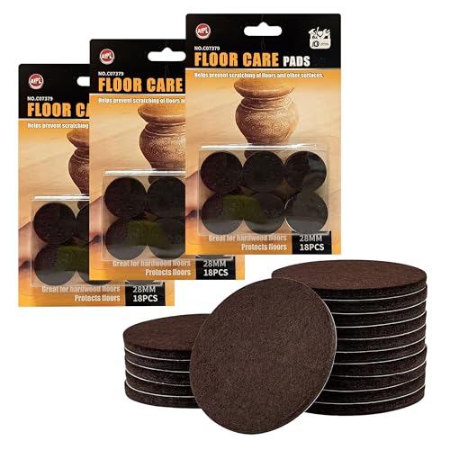 Image of AIPL Premium Furniture Pads Floor Protector - Chair Pads for Wood Floors - Best for Hardwood Floors - Protect Your Hard Floors - Pack of 3