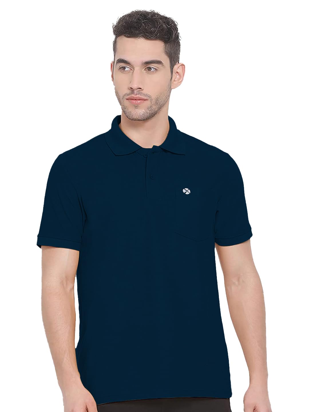 Lux Nitro Men's Solid Regular Fit T-Shirt