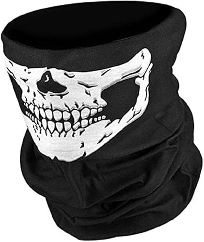 RAZZMATAZZ Cagoule tour de cou pour le ski BMX - Airsoft - Noir - Taille unique, blanc, Taille unique RAZZMATAZZ Cagoule tour de cou pour le ski BMX - Airsoft - Noir - Taille unique, blanc, Taille unique