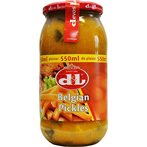 Devos Lemmens Belgian Pickles, 550ml Cover
