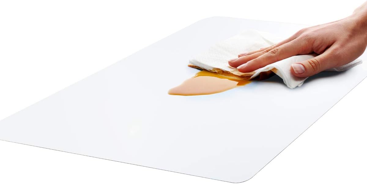 Desktex® Anti-Microbial Vinyl Table Mat - 19" x 24" 24" x 19"
