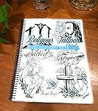 Religious Tattoos, 70 Pages of Full Color &Black and Gray Laser Printed Art, Cort's Royal Ink Tattoo...