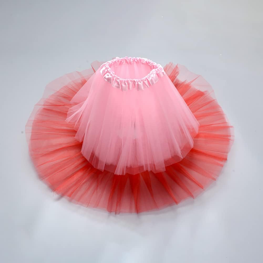 Girls Tutu Skirt Girls Classic Tulle Tutu Skirt Elastic Waist Tutu Ballet Tutu Skirts Toddlers Dance Tutu Skirt