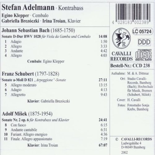Sonaten Für Kontrabass