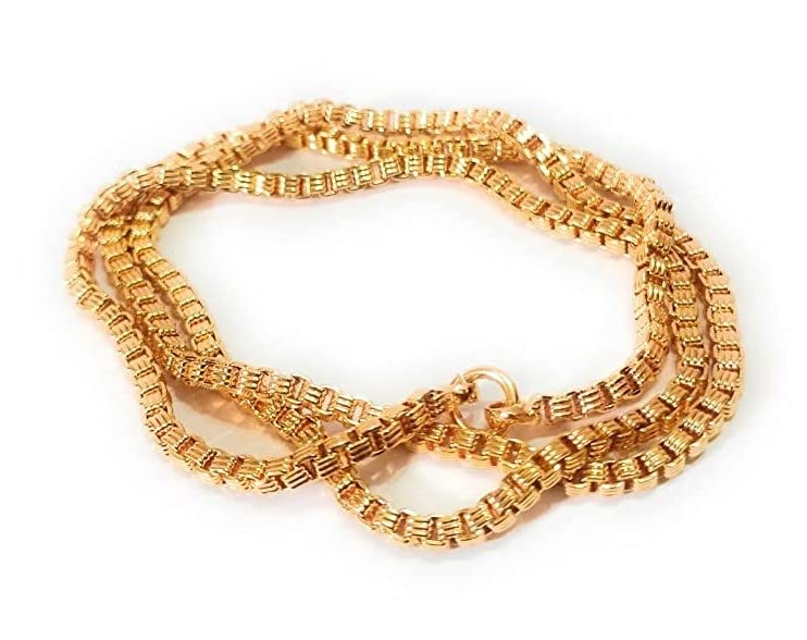 CUTE GOLD 1 Gram Micro Gold Plated & Copper Traditional Designer Fashion Jewellery Chain for Women (B09R7596TF) Amazon Price History, Amazon Price Tracker