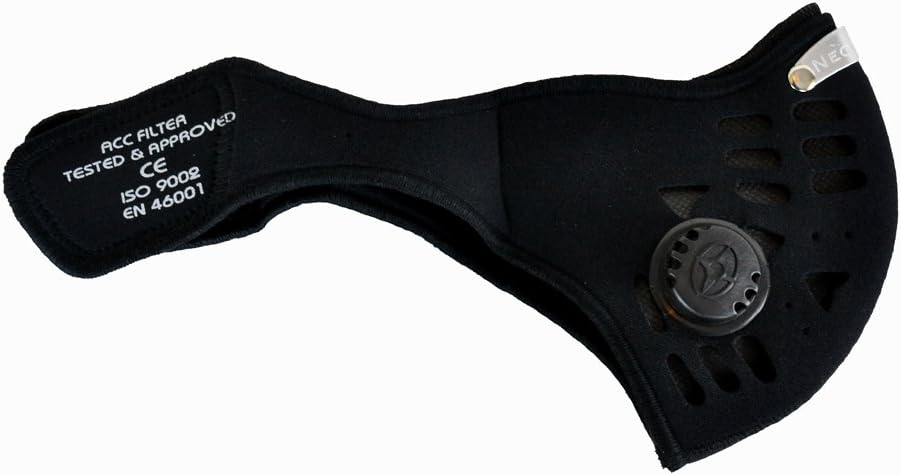 NEOMask Anti-Pollution Mask with Zorflex Acc Filter (Black)