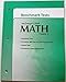 McDougal Littell Math Course 3: Benchmark Tests