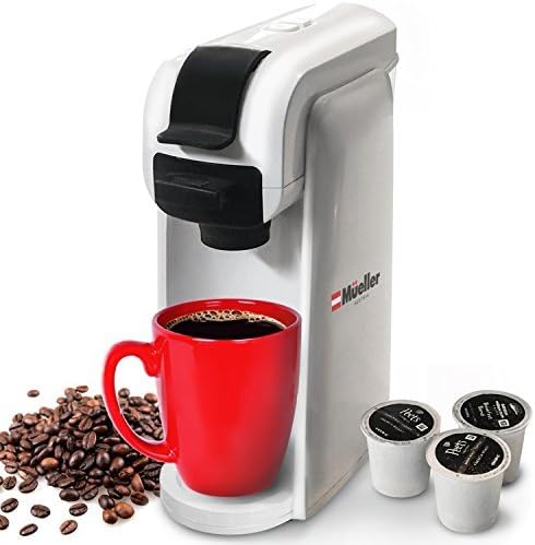 Mueller Single Serve Coffee Maker, Coffee Machine for Most Single Cup Pods including K-Cup Pods, Rapid Brew Technology