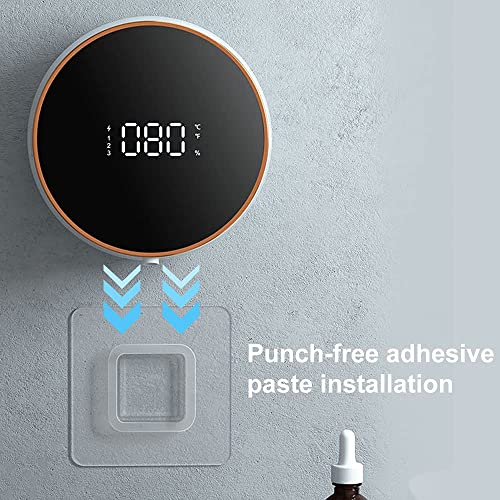 Sensor Soap Dispenser Wall Mounted Automatic Foaming Soap Dispenser Liquid Soap Dispenser For Bathroom Hotel Restaurant Mall (White) #TOP4