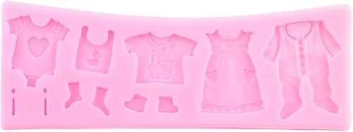 Miniatura 6 de Molde de silicona para fondant de bebé, moldes para fondant, moldes para pies de bebé, moldes para biberones, moldes para cunas de bebé, decoración