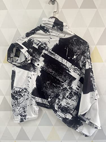 Image of Men's Lycra Digital Print Casual New Shirt Casual Shirts