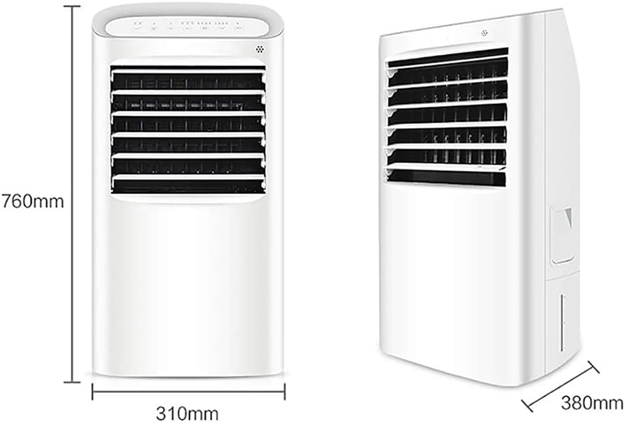 Air Coolers Evaporative Coolers Portable Air Conditioner Evaporative with Remote Control Misting Humidifier Fan and Bladeless Noiseless Fan for Office Dorm Room