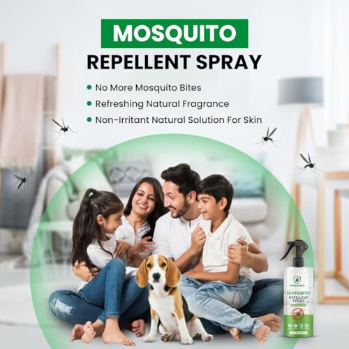 Image of Repellent Spray | DEET-Free Formula | Long-Lasting Protection | Indoor & Outdoor Use (Mosquito Repellent Spray 250ml)
