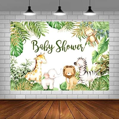 jungle baby shower favors