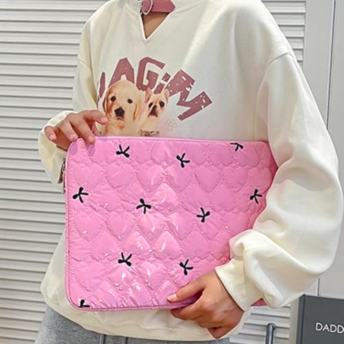 Funda acolchada con moño para laptop de 15 pulgadas miniatura 6