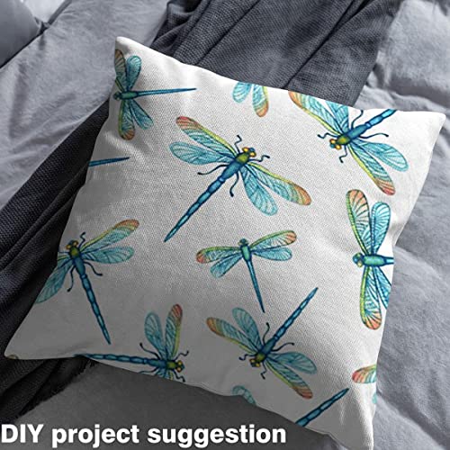 Premium Blue Dragonfly Upholstery Fabric by The Yard – Waterproof Boho Wildlife Decor for DIY Projects, Crafts, and Home Accents – 36"x59" 5 Premium Blue Dragonfly Upholstery Fabric by The Yard – Waterproof Boho Wildlife Decor for DIY Projects, Crafts, and Home Accents – 36"x59" - Image 4
