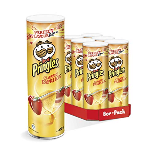 Pringles Tuiles Chips Hot/Spicy 6 X 200 G