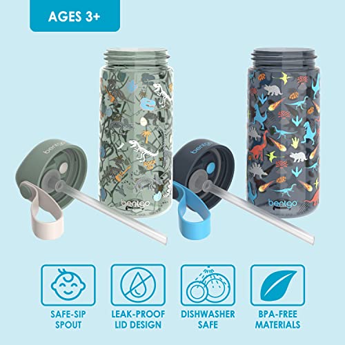 Bentgo Kids Water Bottle 2-Pack - Leak-Proof thumb #4