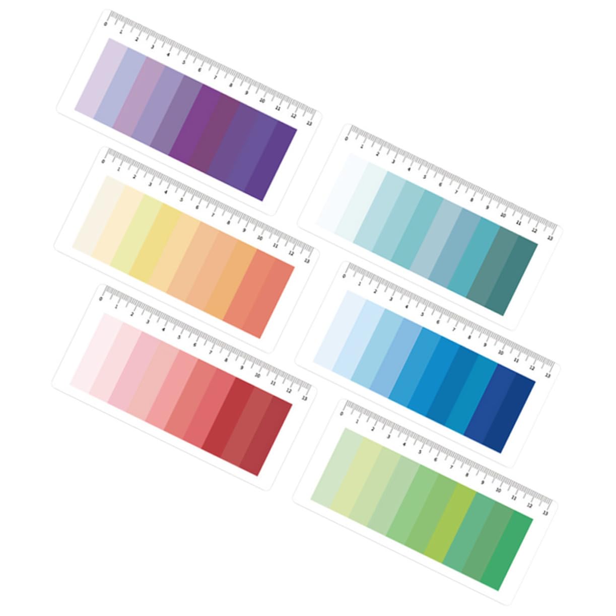 Uonlytech 12 Sätze Multi Funktionale Haftmarker Pastellfarben Transparente Buch Tabs Selbstklebende Seitenmarker für Büro und Zuhause pro für Notizen und Organisation