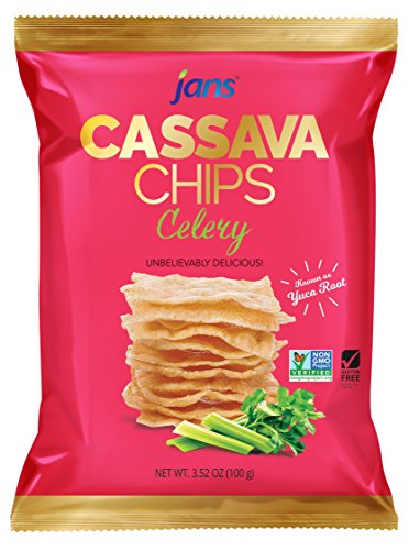 Jans Cassava Chips Celery Flavor 3.52 oz