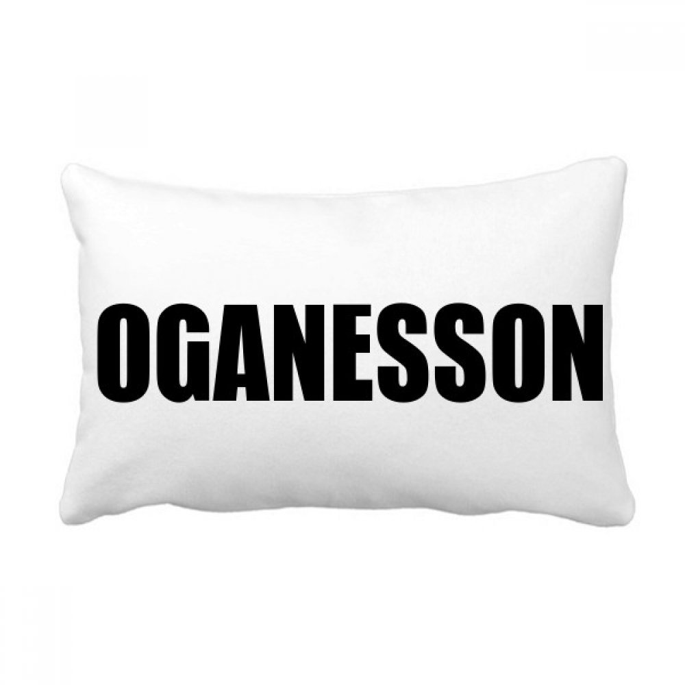 Oreiller lombaire Oganesson chimie housse de coussin canapé déco