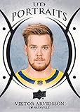 2018-19 Upper Deck Hockey UD Portraits #P-7 Viktor Arvidsson