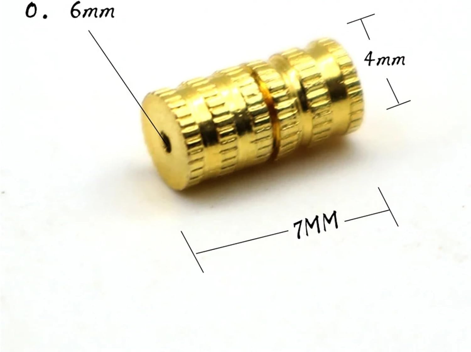 DIY Bracelet Ends with Screw Clasps 300pcs/lot Jewelry Clasps Cylinder Screw Fasteners Connector for Making Necklace Bracelet Closure Buckle DIY Findings(Steel)
