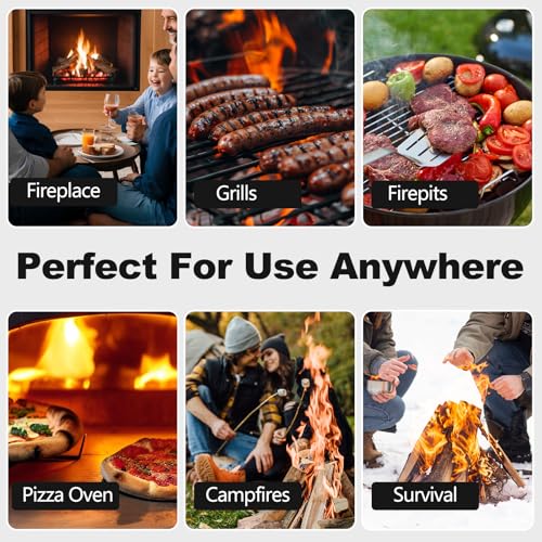 Image of 72 PCS Fire Starter, Fire Starter for Campfire, Light Compact Gear