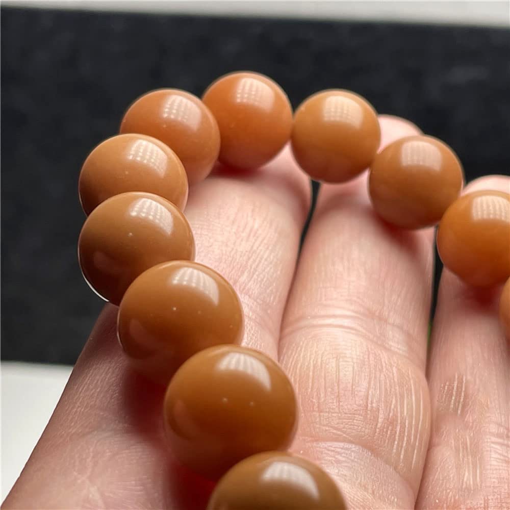 Buddhistisches Gebetsperlen-Armband, Perlenarmband, Gebetsperlen, 12 mm natürlicher verwitterter Bodhi-Hand-Rosenkranz, zarte Buddha-Gebetsperlen mit Buddha-Kopf, Unisex zum Meditieren, Mala